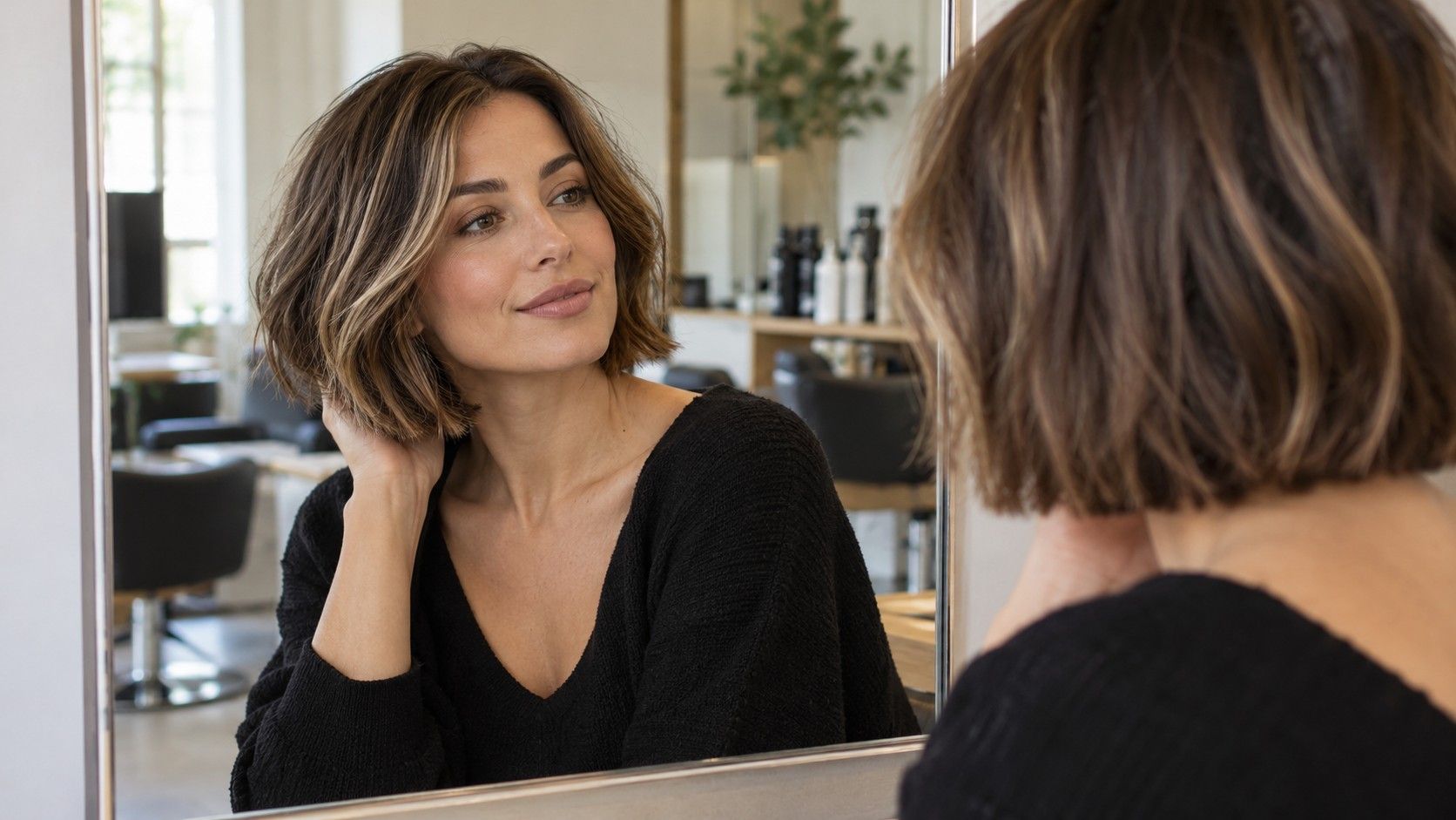 Hairstyle and Color Analysis Before Going Short